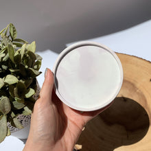 Load image into Gallery viewer, Fat Round Coaster - Lilac Watercolour