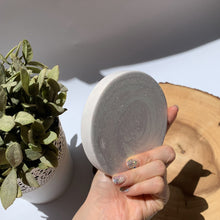 Load image into Gallery viewer, Fat Round Coaster - Lilac Watercolour