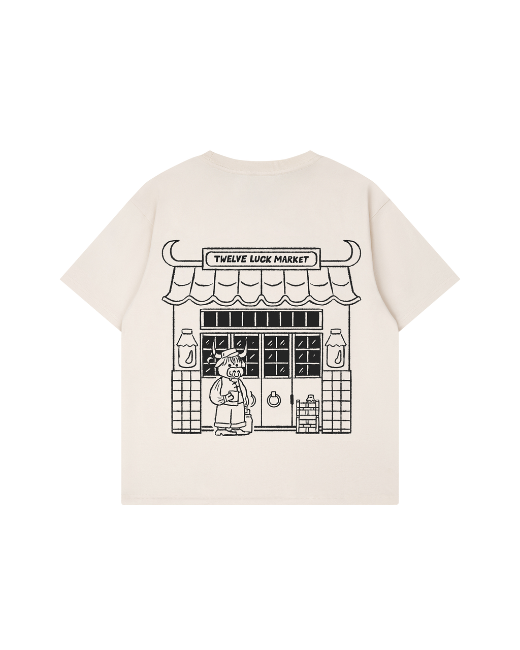 Twelve Luck Market T-Shirt - Ox