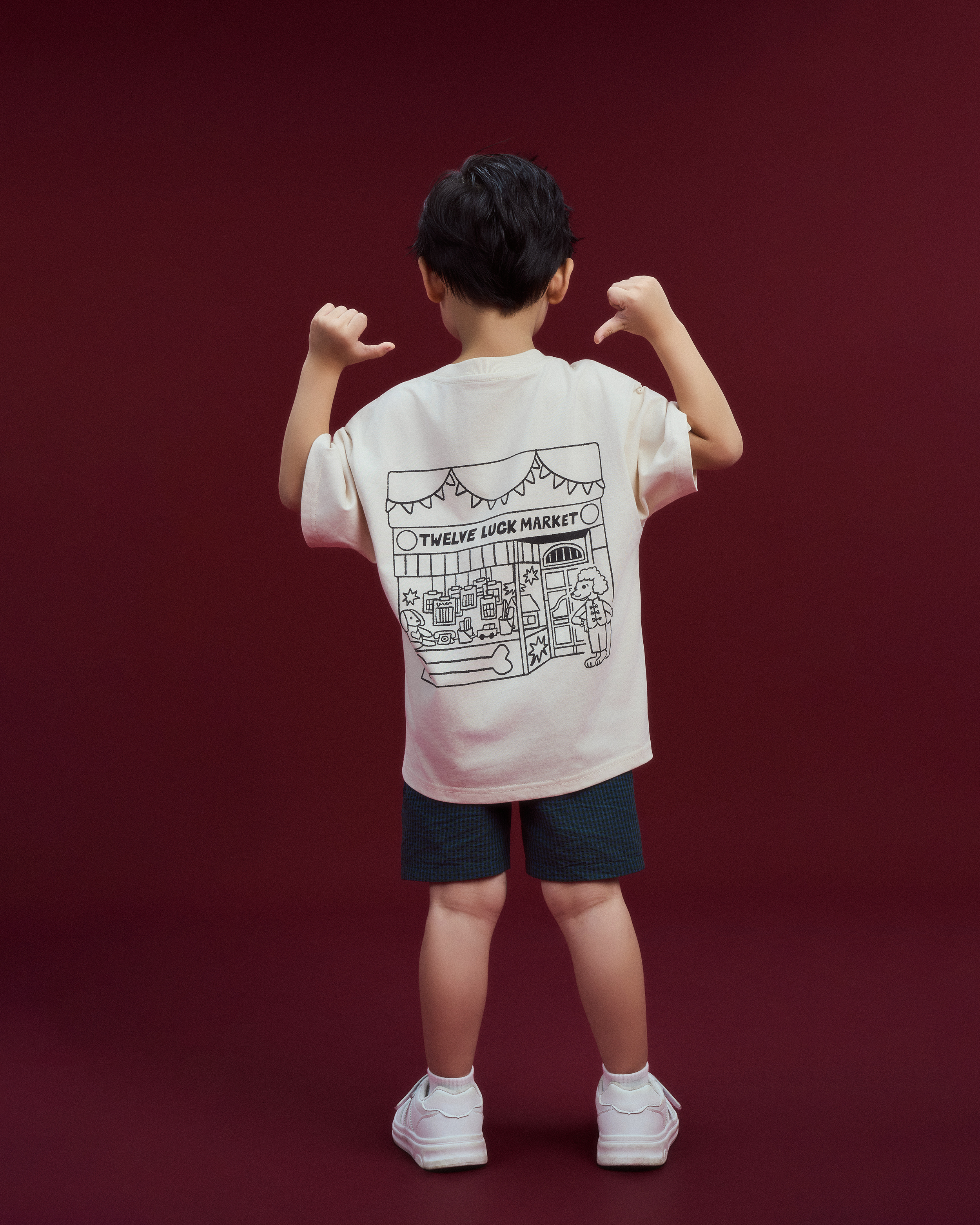 Twelve Luck Market T-Shirt - Tiger