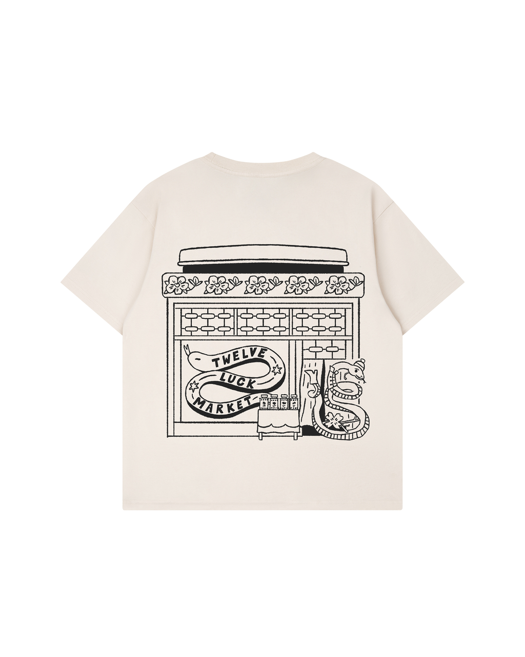 Twelve Luck Market T-Shirt - Snake