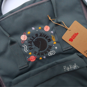 Embroidered Kanken - Space Adventure