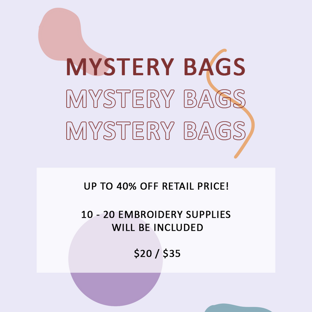 Mystery Bags - Embroidery Supplies