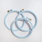 Embroidery Plastic Hoop (Pastel)