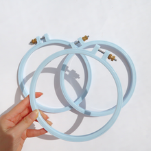 Load image into Gallery viewer, Embroidery Plastic Hoop (Pastel)
