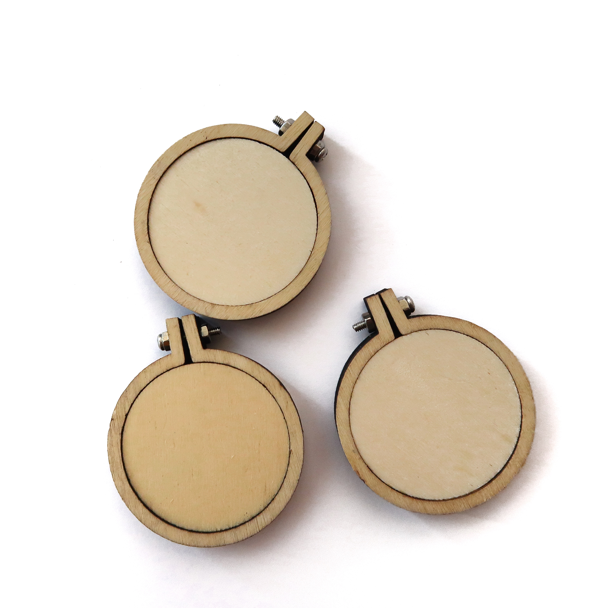 Mini Keychain Hoops (Set of 3)