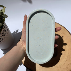 Tray - Blue Speckled
