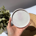 Fat Round Coaster - Lilac Watercolour