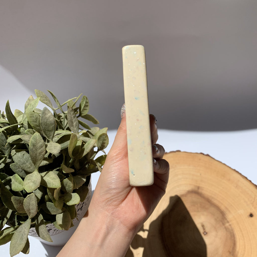 Square Coaster - Butter Speckled