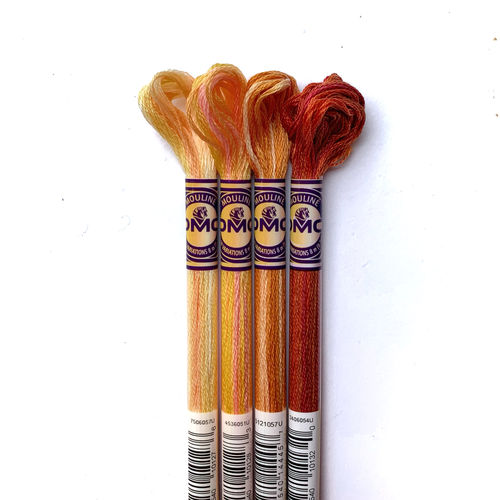 DMC Color Variations Threads - Yellow/Orange