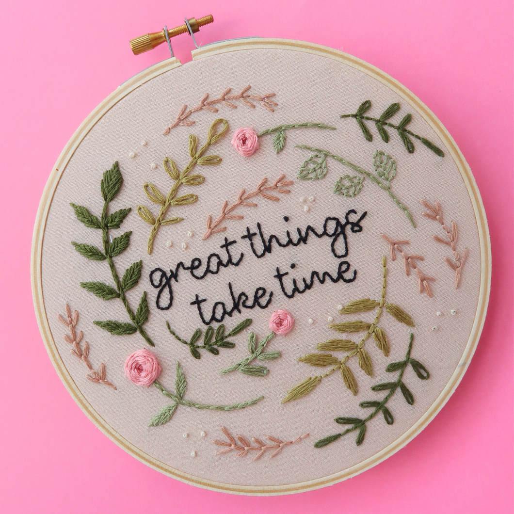 Beginner Embroidery Workshop (Physical)