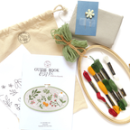 Embroidery DIY Kit - Wildflower Rhapsody