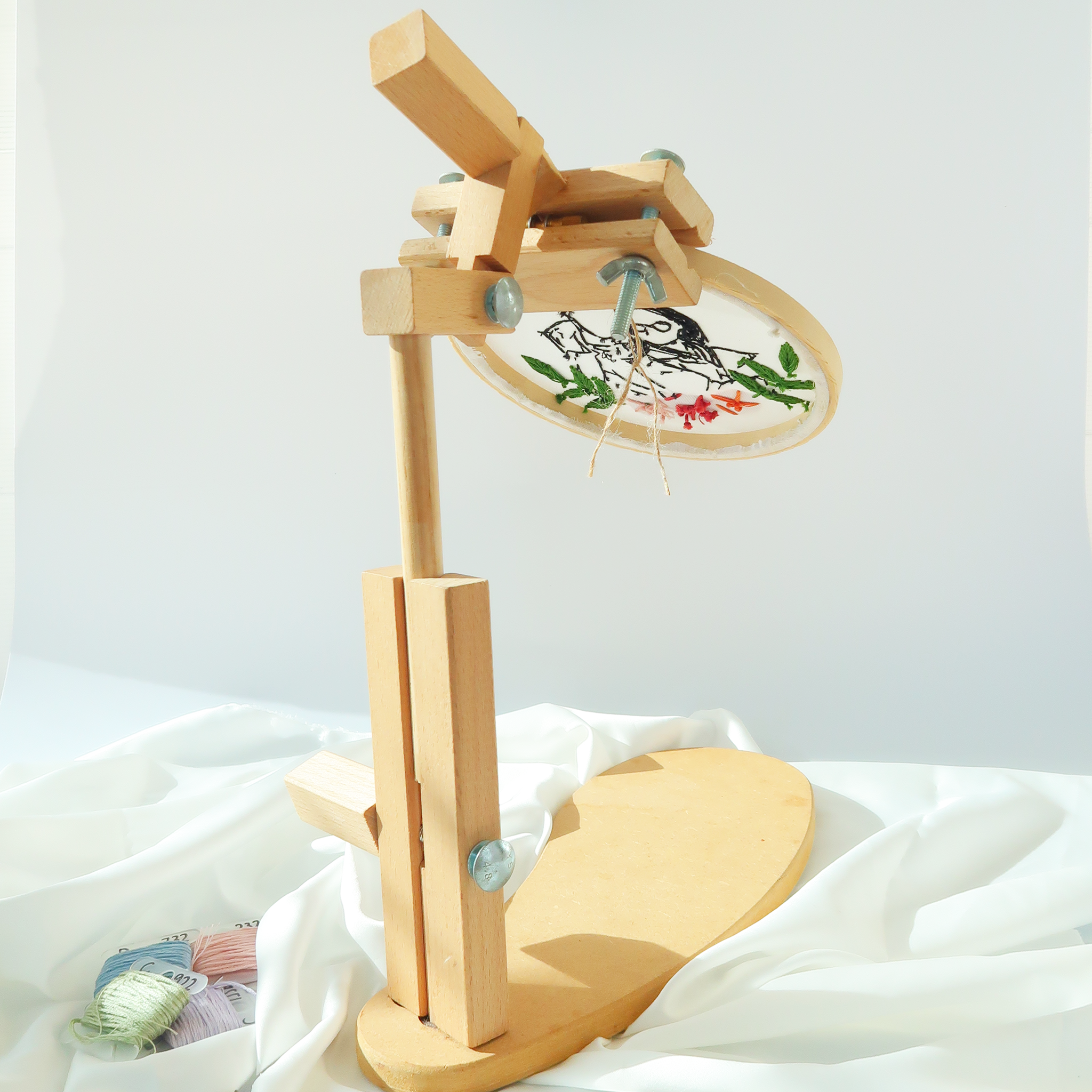 Embroidery Hoop Stand