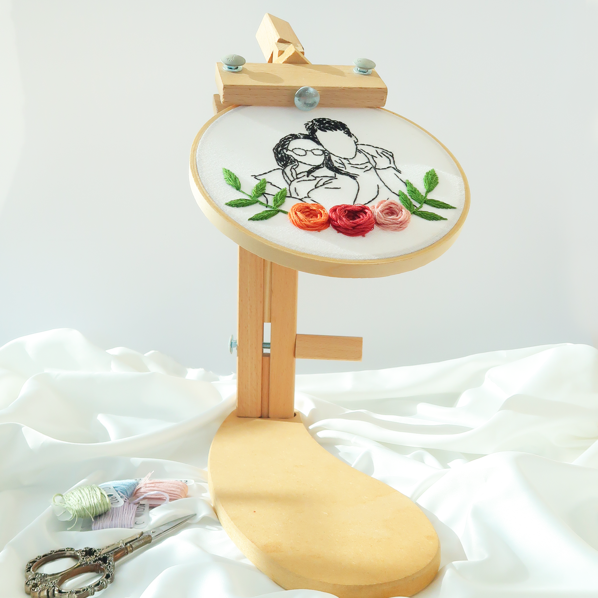 Embroidery Hoop Stand